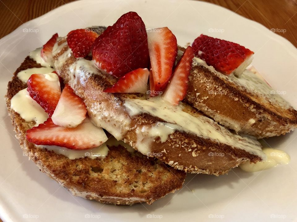 Coconut French toast 