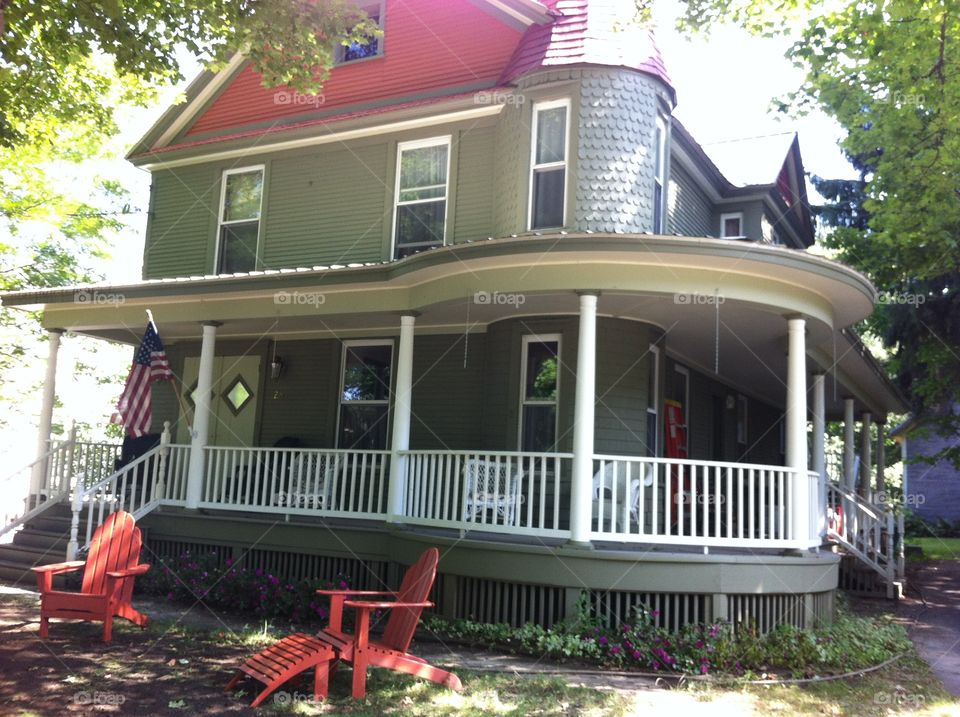 Victorian Home. Victorian home, northern New York State