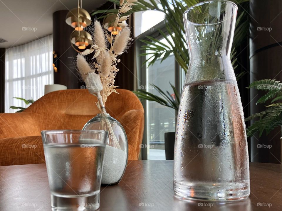 Fresh water to drink 