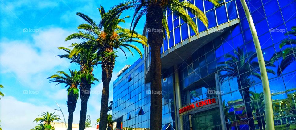 Nice view from moroccoan city