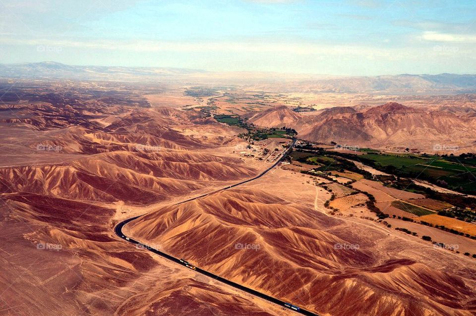 landscape sand airphoto transport by anetteaventyr