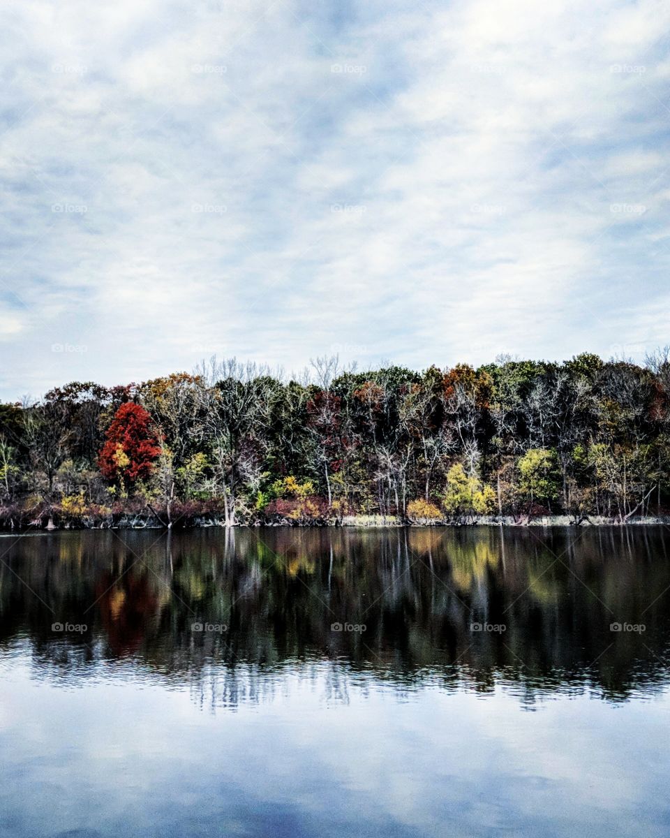 Reflection on the lake