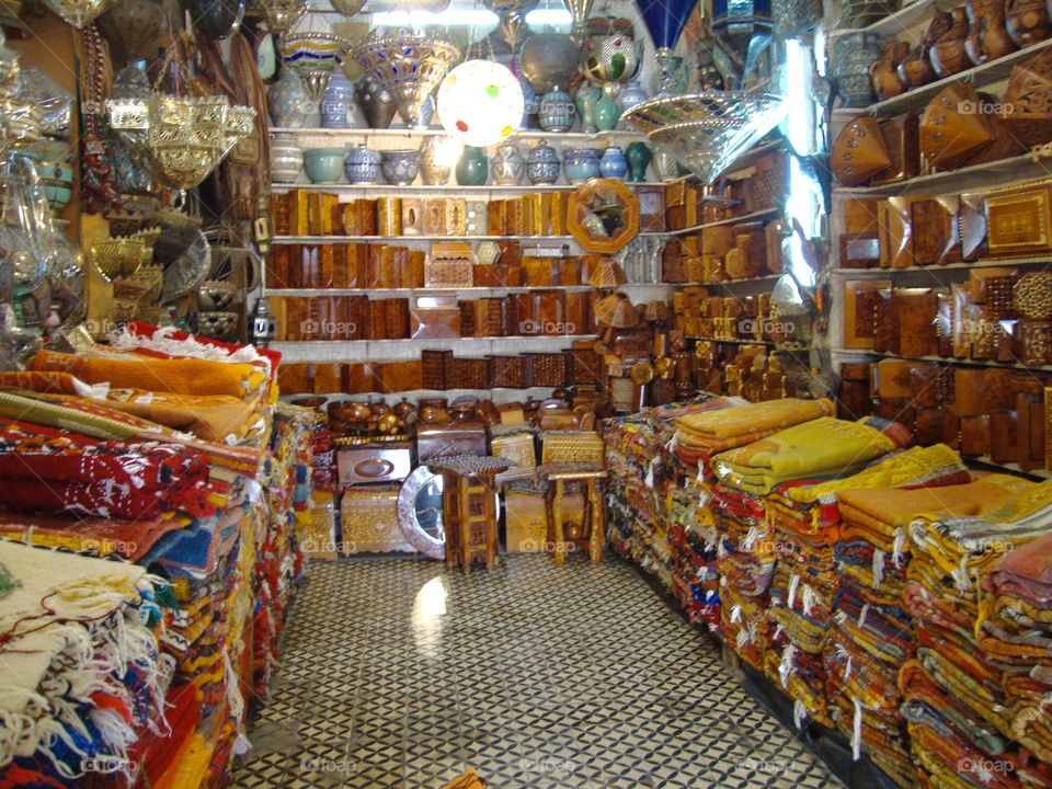 Bazar at Casablanca 