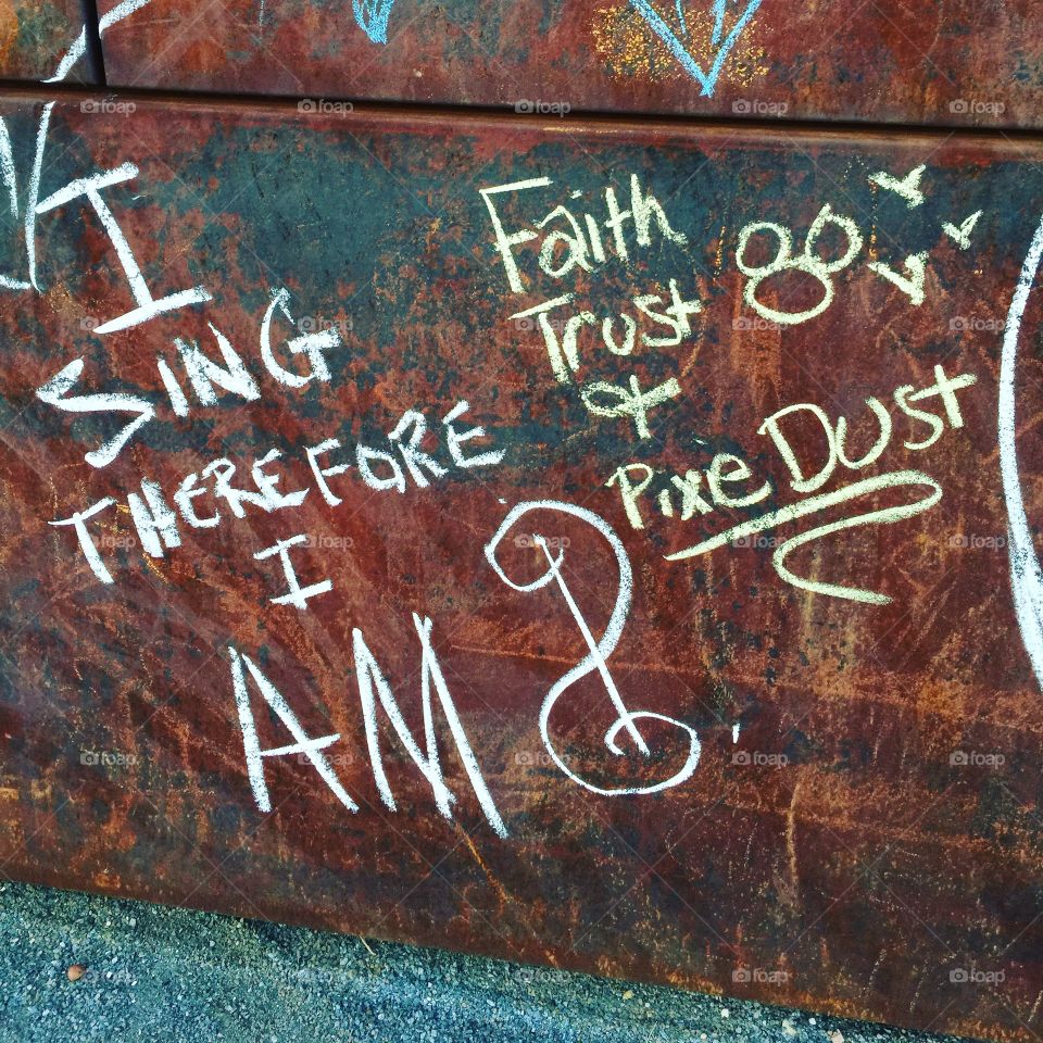 Chalk, Rust and Pixie Dust 