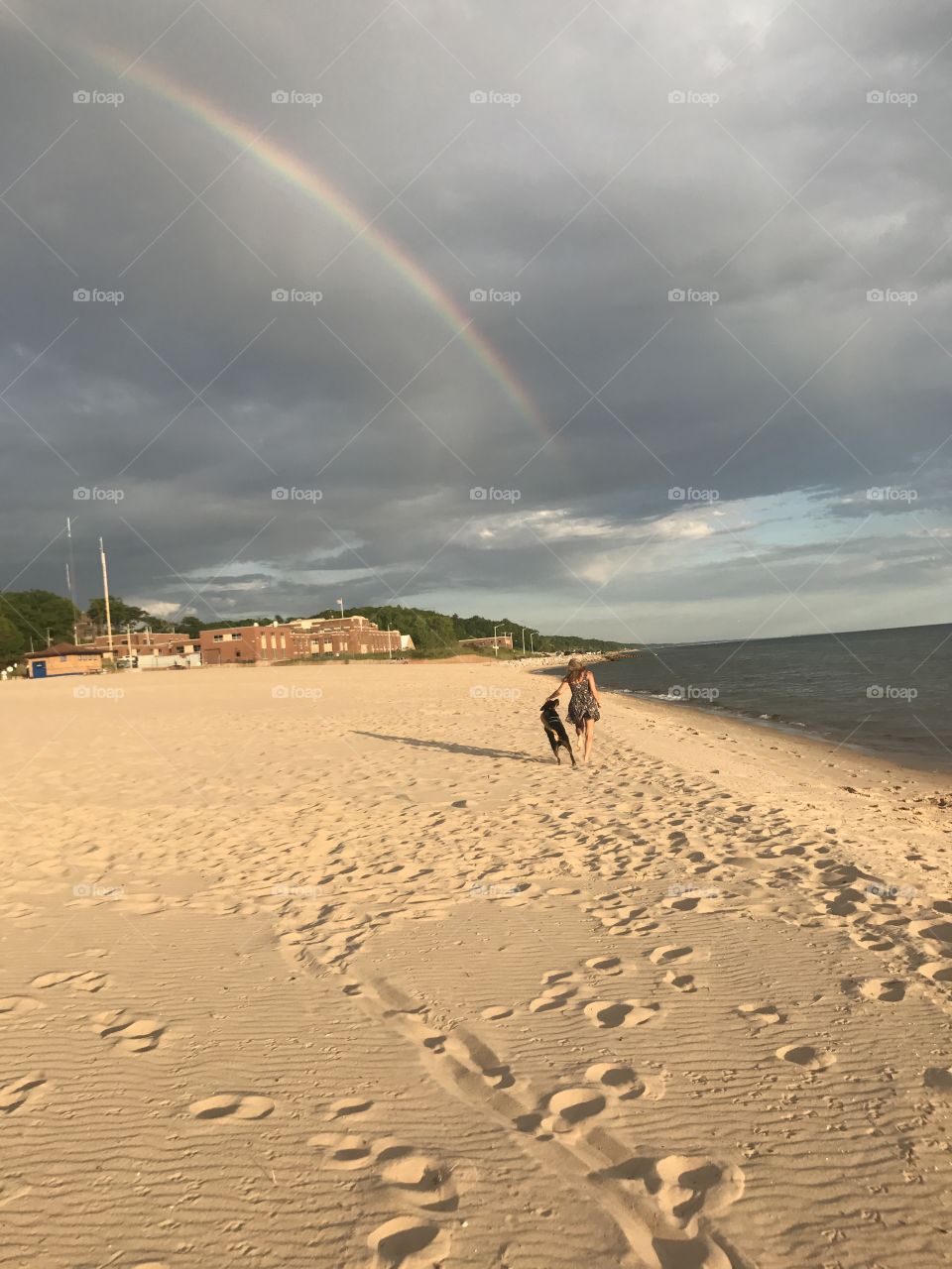 Sand, Beach, No Person, Footprint, Seashore