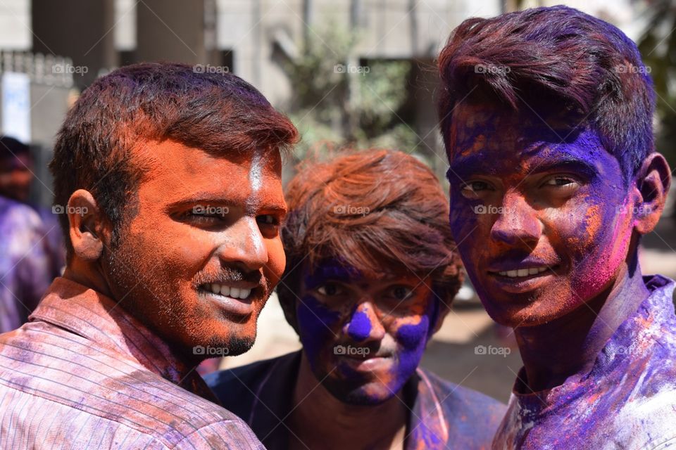 celebration  .festival of colours