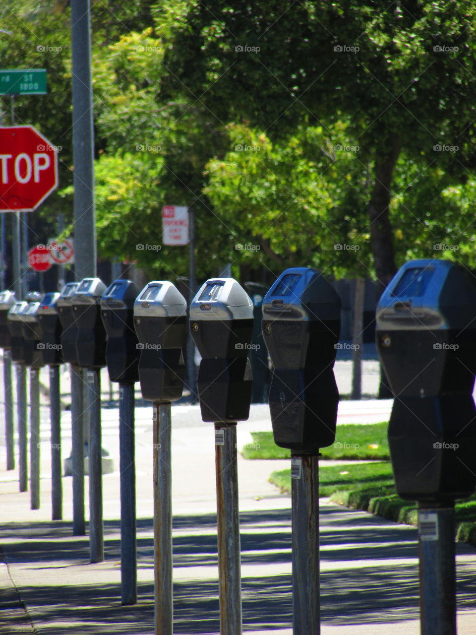 parking meters