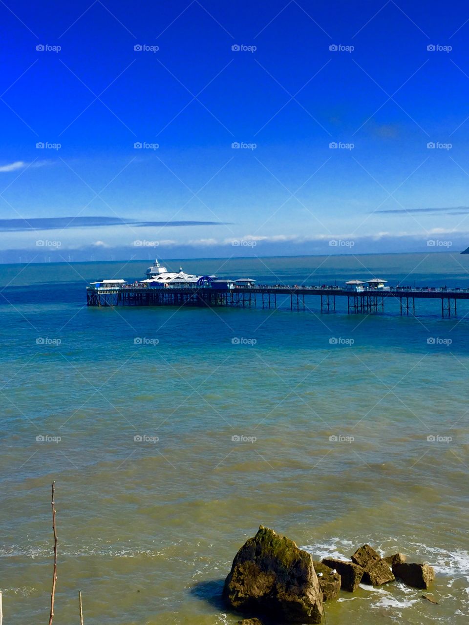 At the pier 