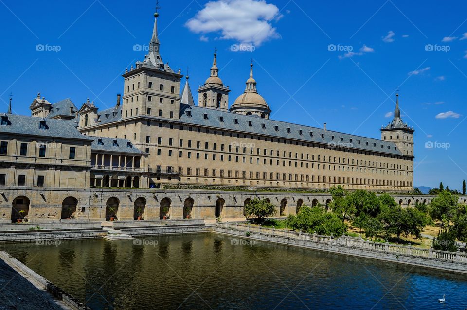 Monasterio de El Escorial. Real Monasterio de San Lorenzo del Escorial (El Escorial - Spain)