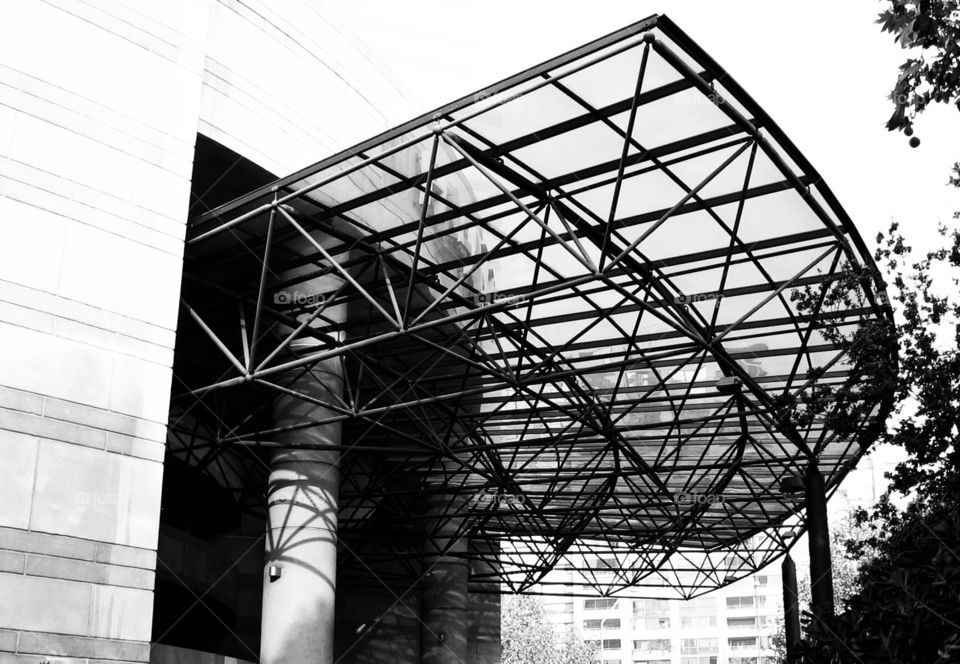 Architecture. Spaceframe Canopy