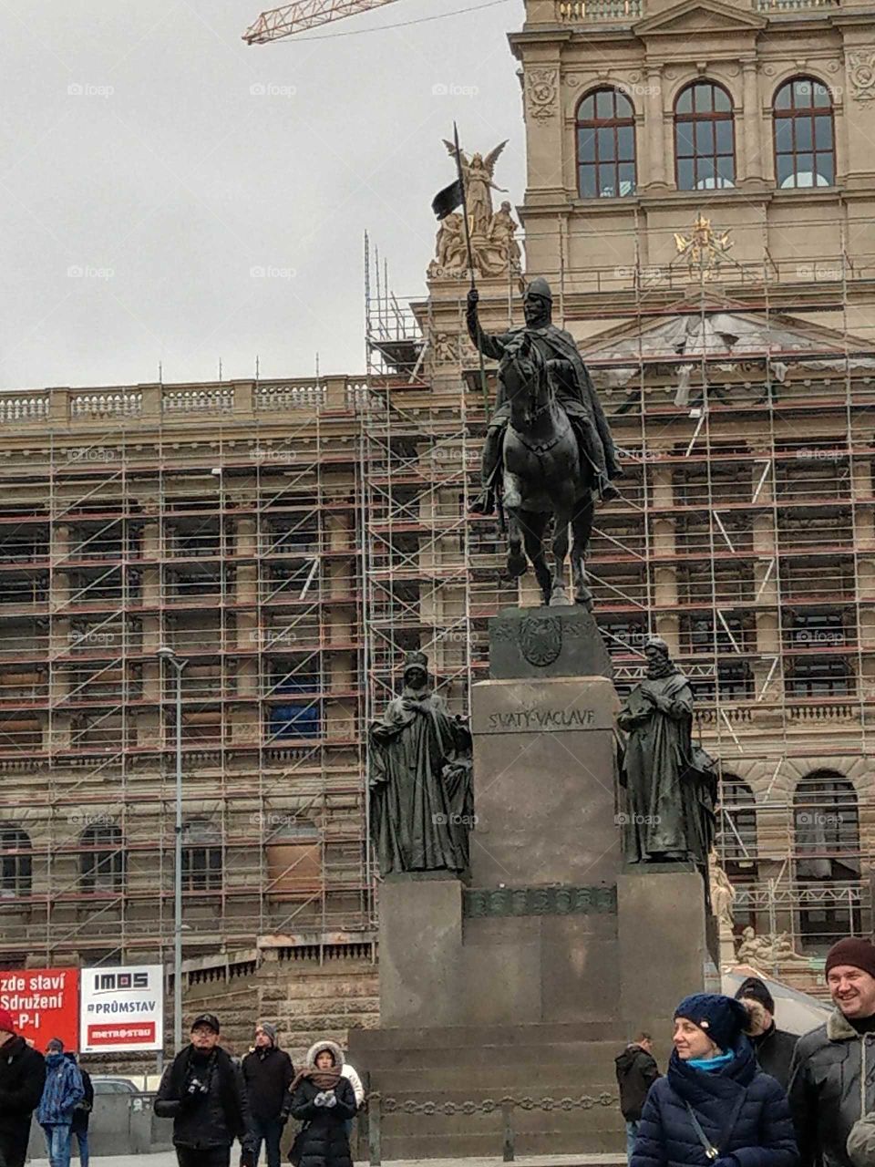 Man on Horse State Prague