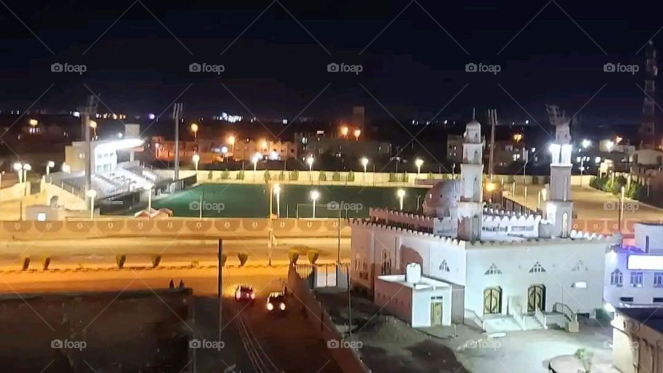 Glory be to God, the magnificent and picturesque view and the natural green trees are a view that is nothing more wonderful than it