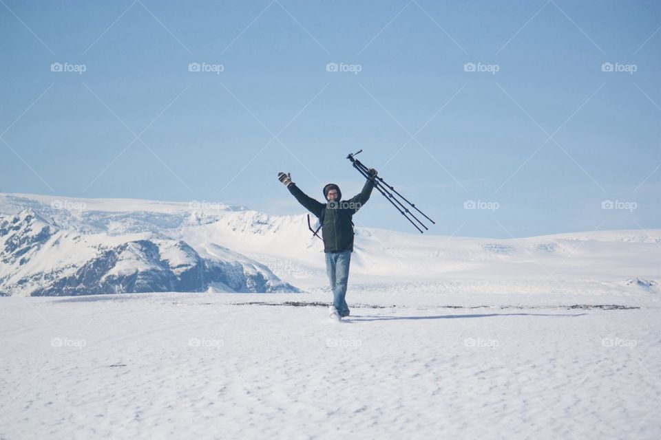 Traveling around Iceland 