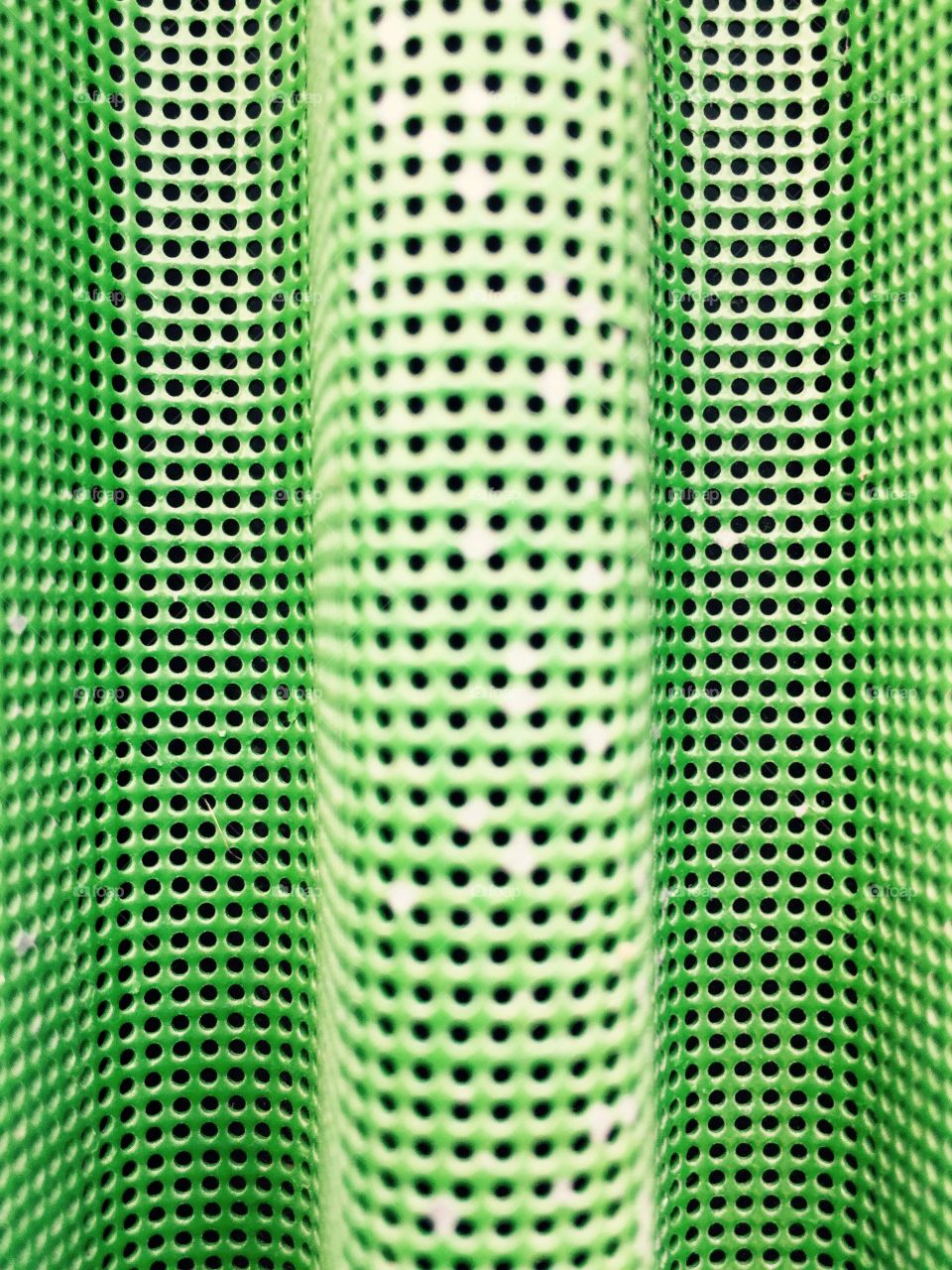 Green Color Story - meta mesh closeup