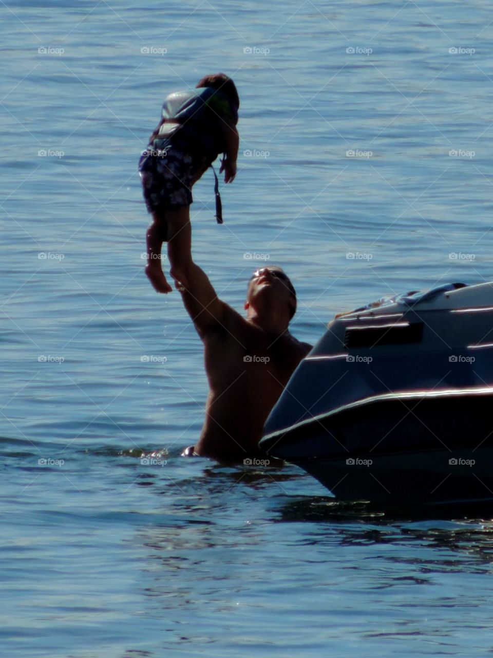 Epic one hand child lift. Fair Haven State Park, NY