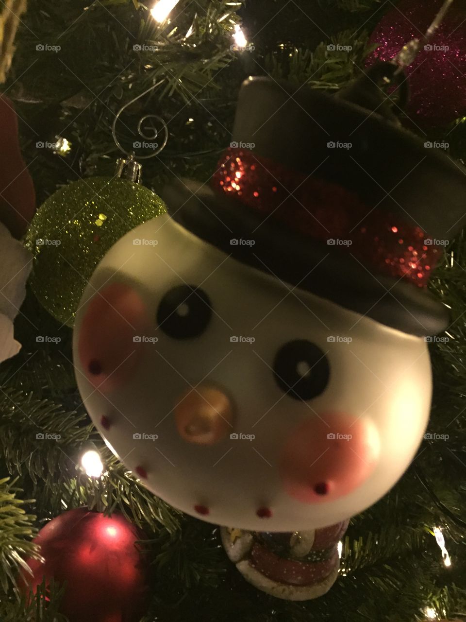 Snowman Ornament 