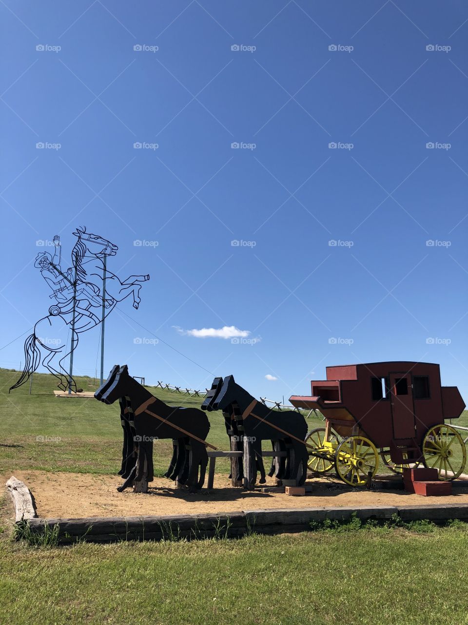 Teddy Roosevelt and Stage Coach