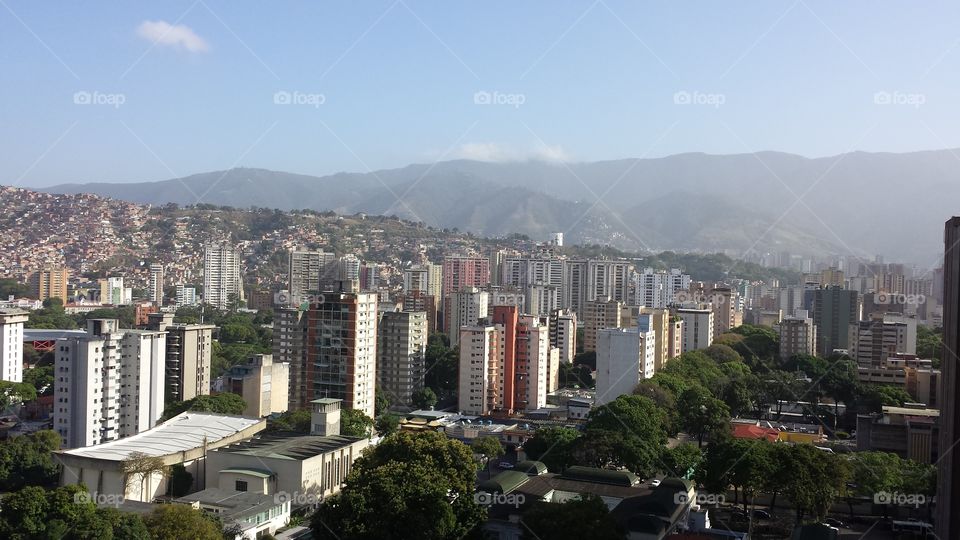 A big city of South America