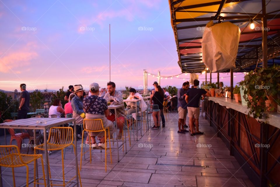 Rooftop bar 