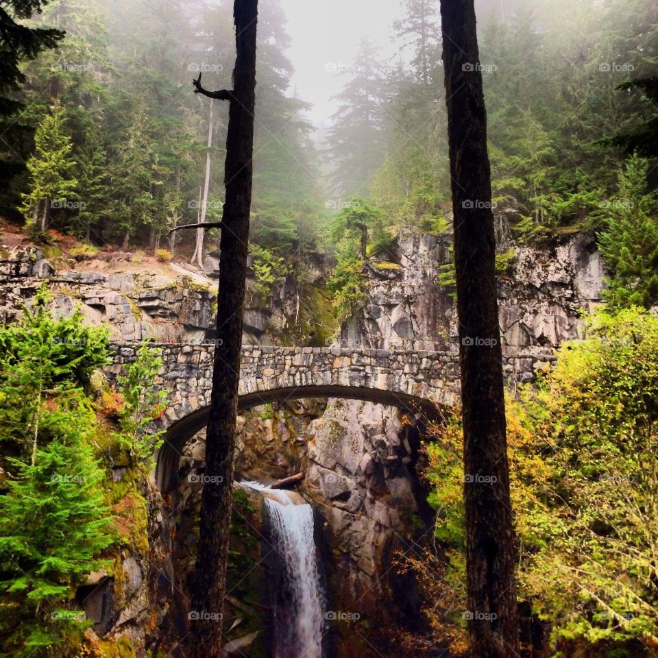 Breathtaking waterfall 