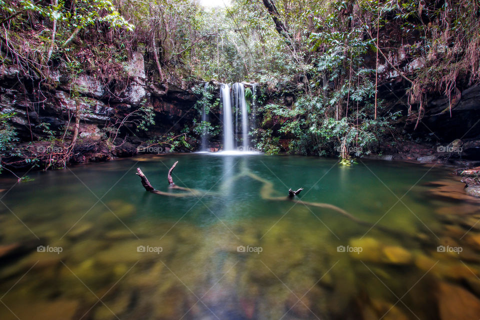 Stunning waterfall