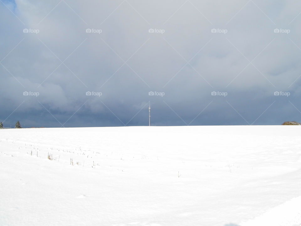 landscape and beautiful sky or smooth
