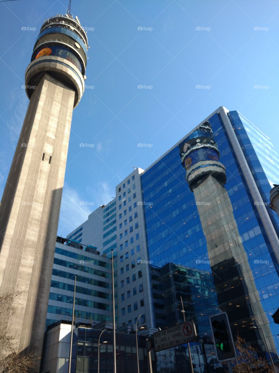 Reflected tower - building