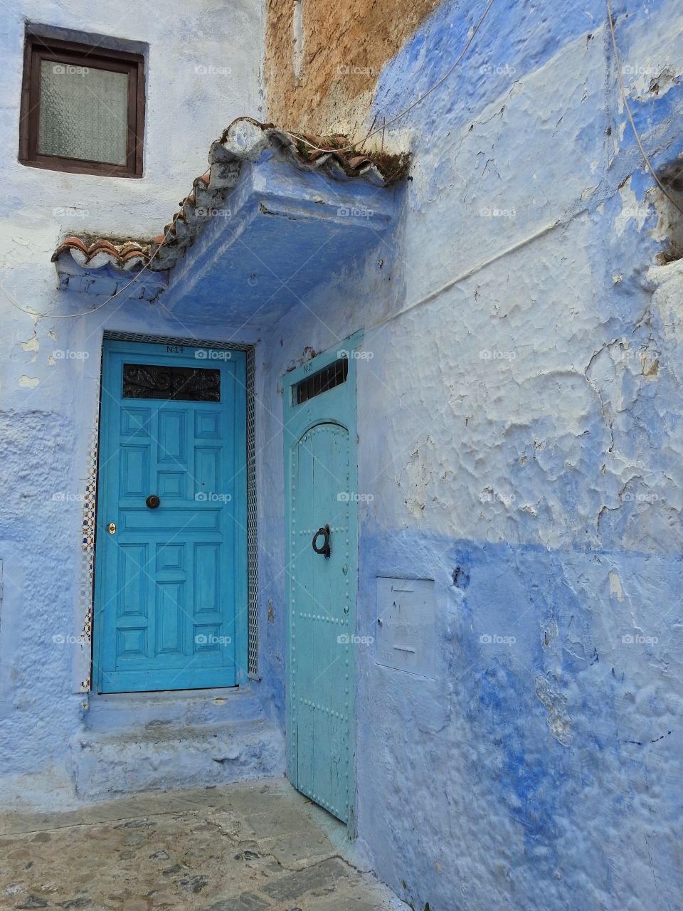 Chefchaouen blues in Morocco
