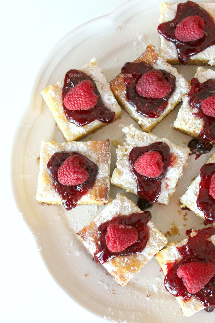 Raspberry Lemon Bars