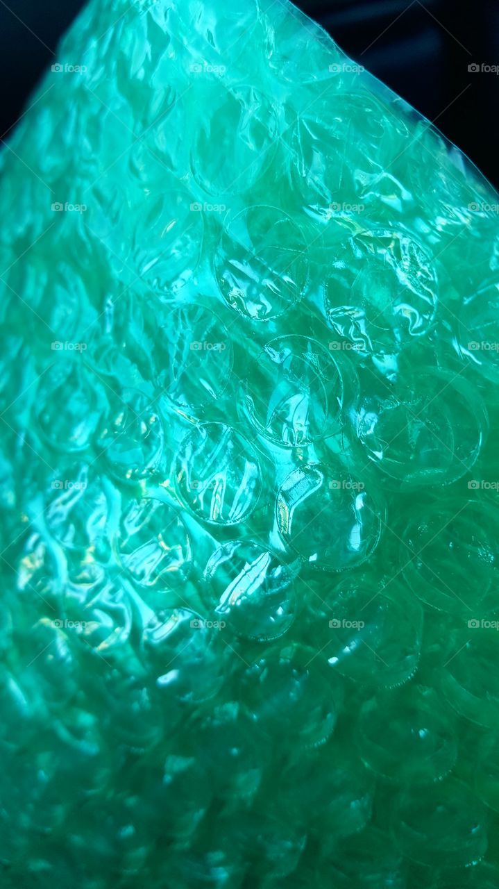 Green Bubble Wrap