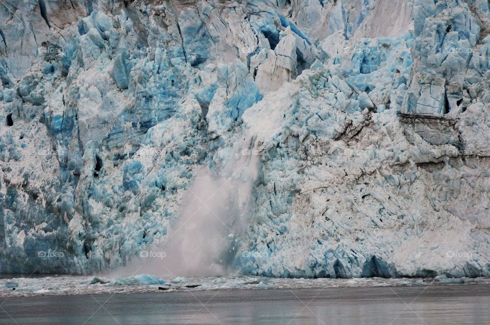 Alaska glaciers  calving