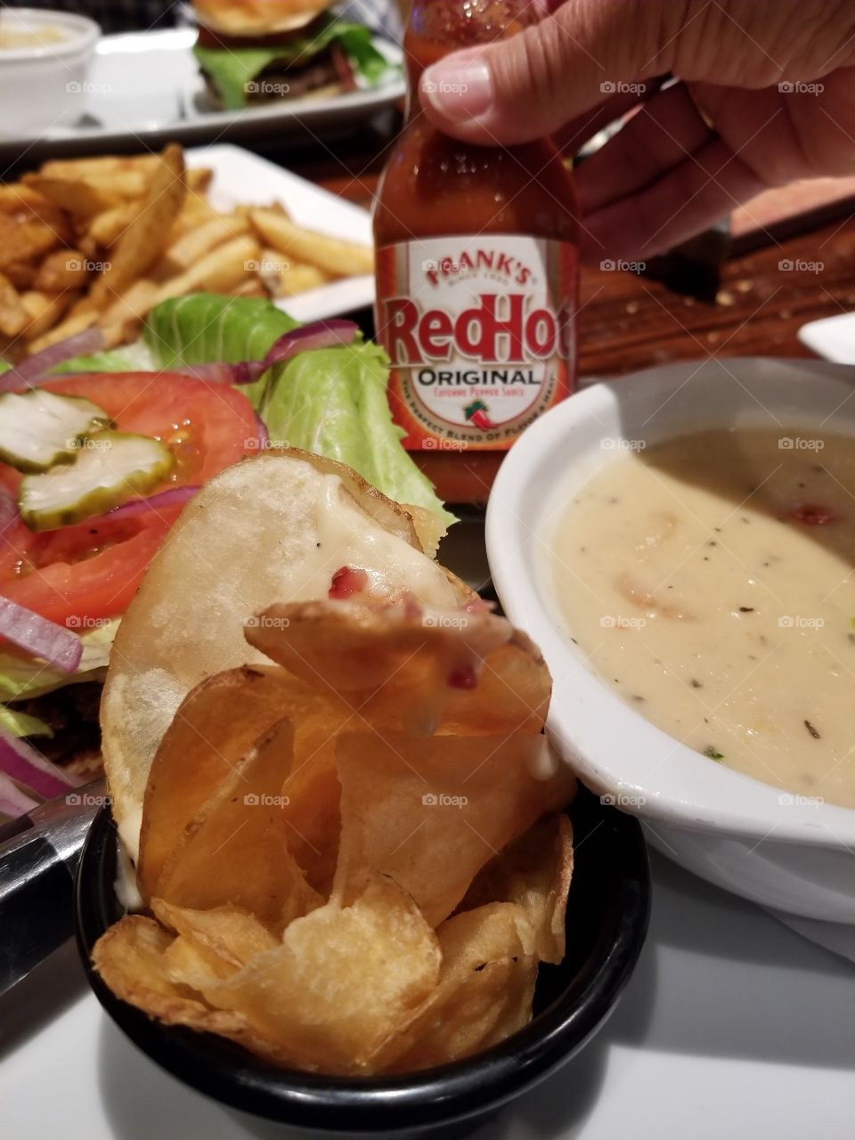 Frank's red hot food porn