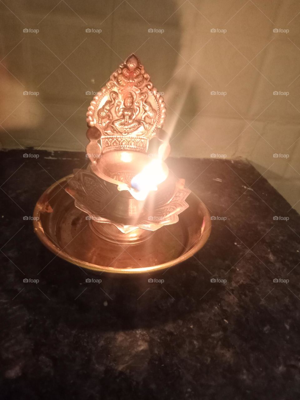 ravarma  Divine lamp,  Brightne, Light