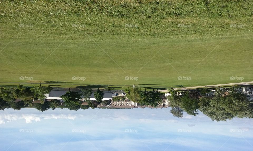 On the hill looking upside-down Today!