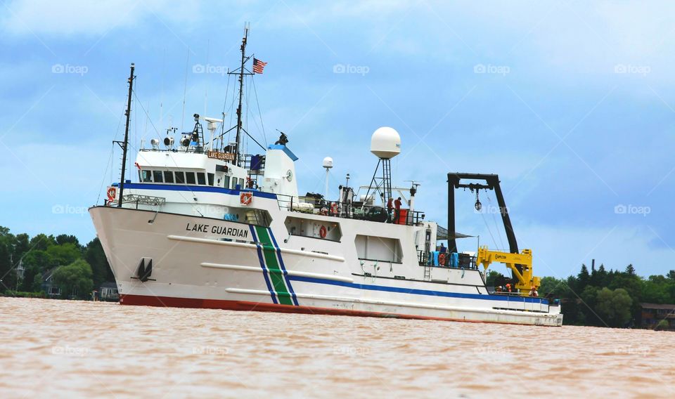 Lake guardian research vessel epa