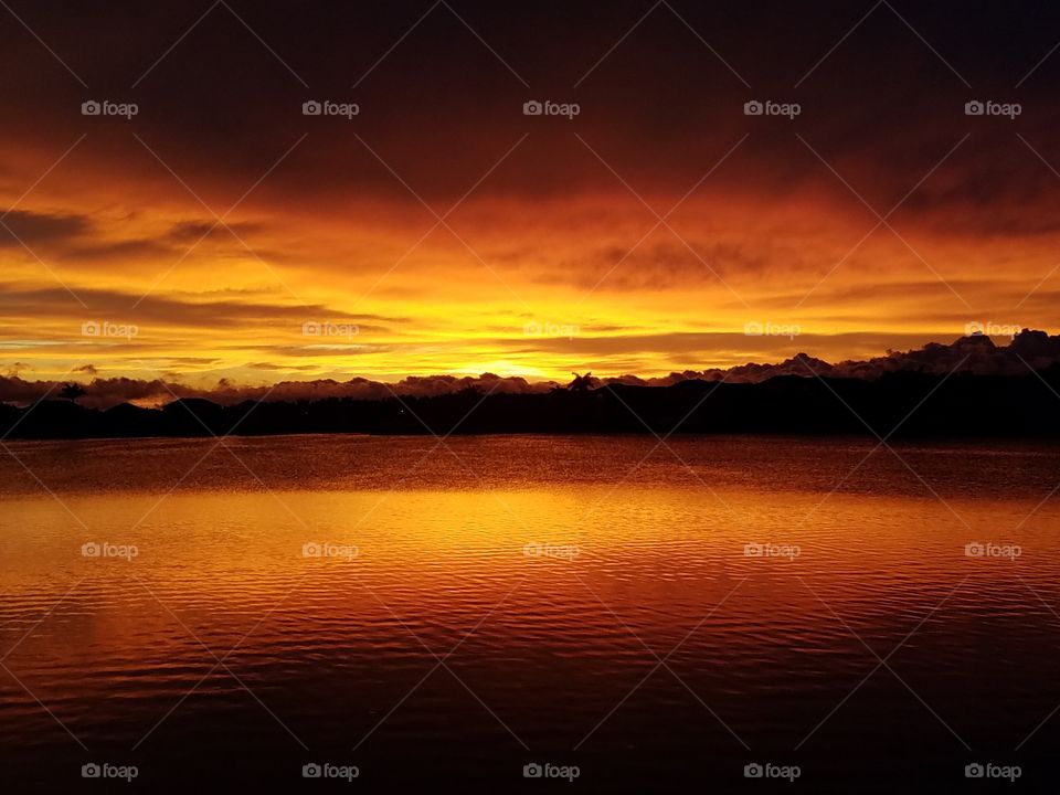 Sunsets make me smile