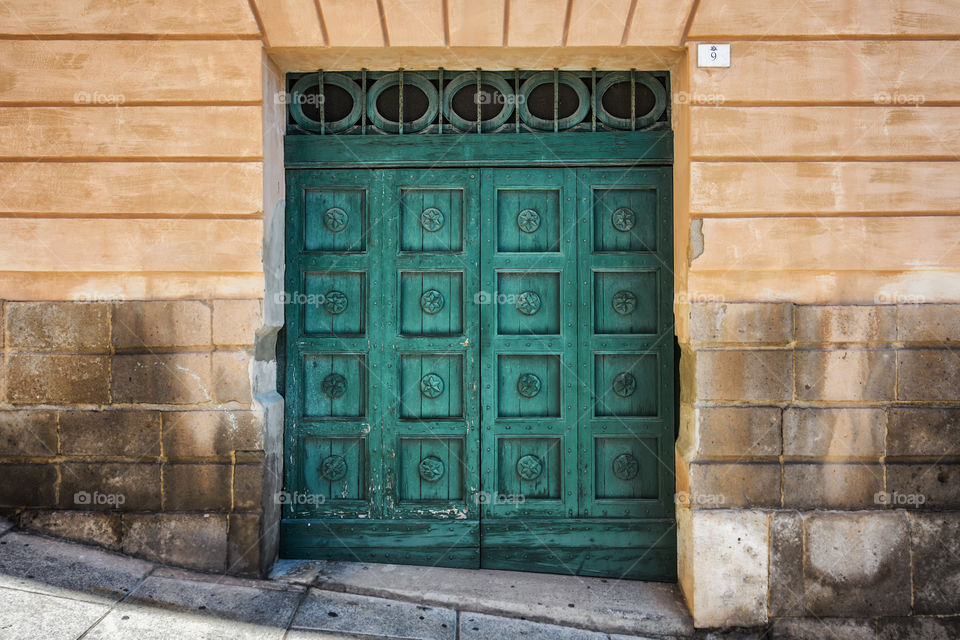 The green door