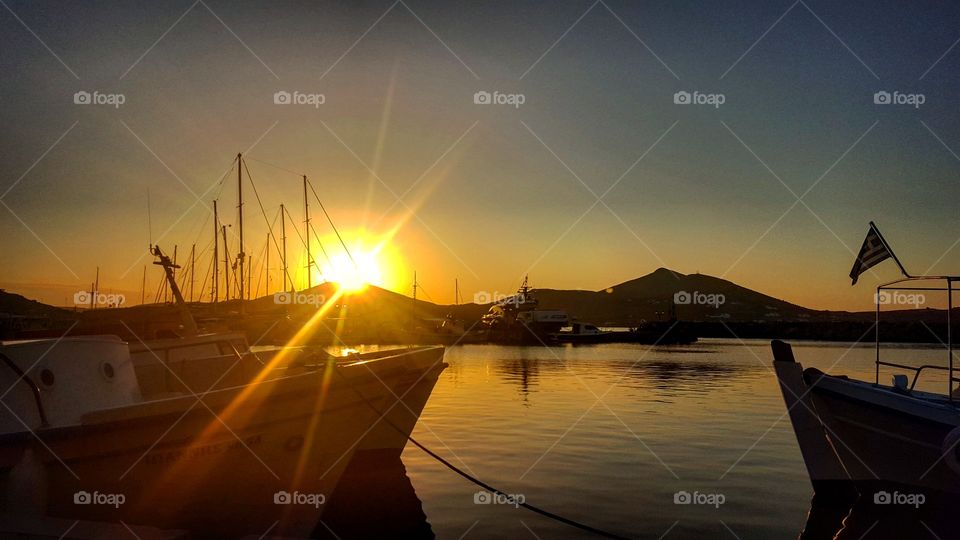 Boat Sunset