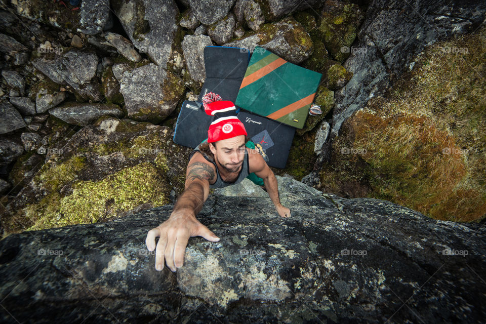Alaskan bouldering is known for great climbs with terrible landings.