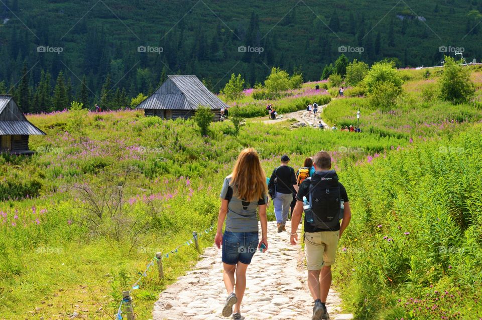 Hiking trails Tatra Mountains in Poland