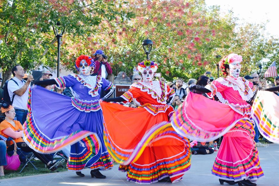 celebration in Mesilla, NM