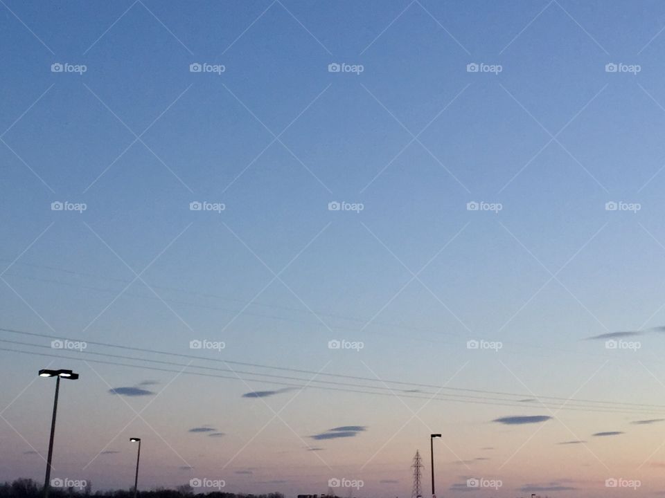 Strange cloud formation 
