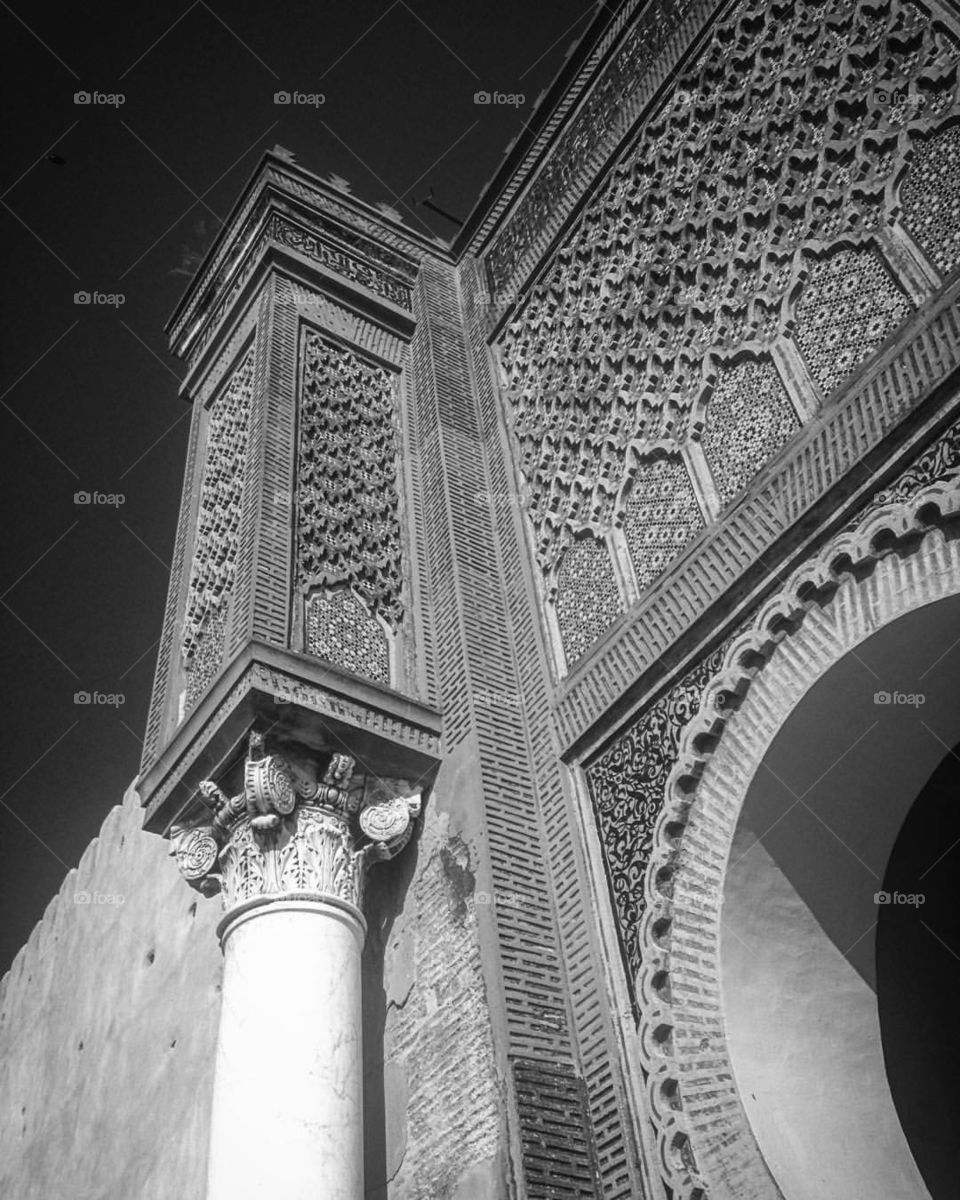 Bab mansoure lalj - Meknes moroco