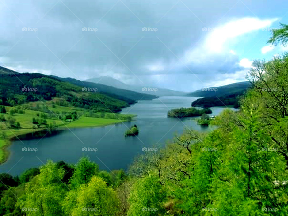 Spring in the mountains