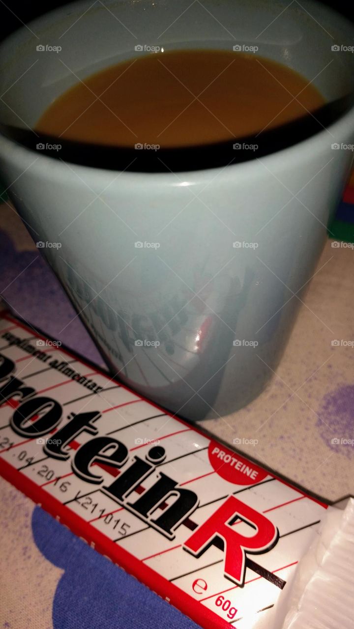 coffee and protein