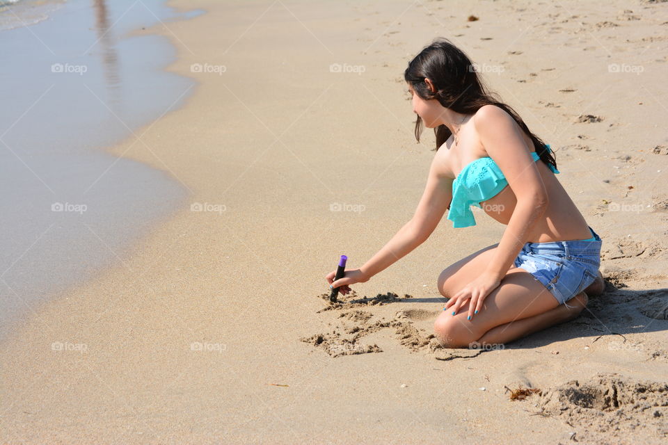 Sand Message