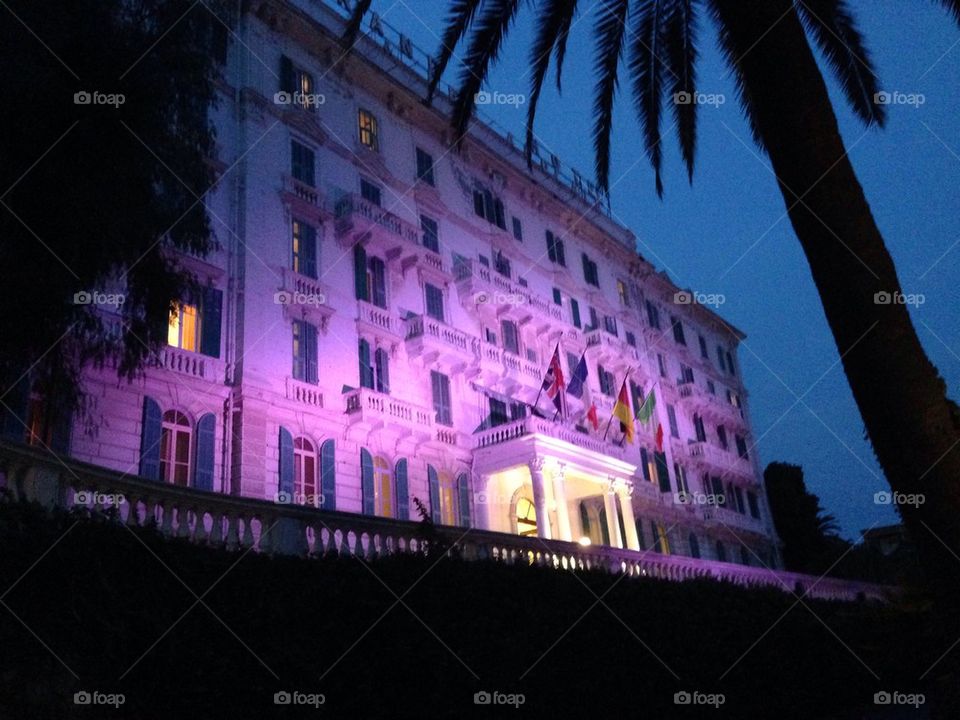 Grand Hotel Des Anglais, Sanremo, Italy.