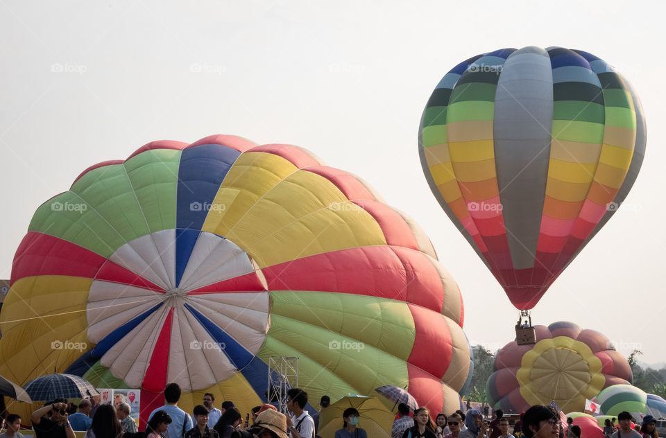 2019 Ballon festival in Thailand