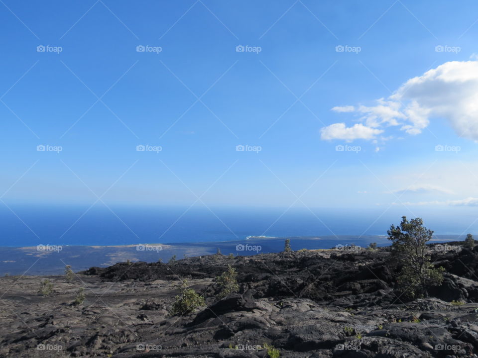 Hawaï volcano 