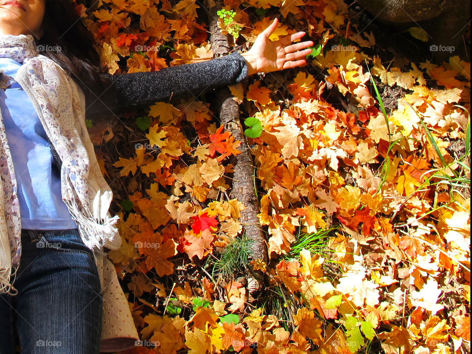 Enjoying fall colors